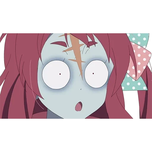 animação, personagem de anime, zombieland saga, o meme lendário da terra dos zumbis, zumbi lendário flor de cerejeira zumbi
