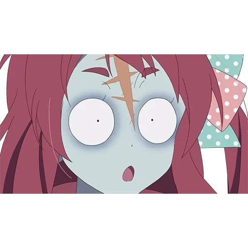 anime, karakter anime, zombieland saga, zombieland saga meme, zombieland saga sakura zombie