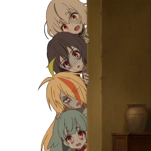 ide anime, anime zombie kawai, zombieland saga lily, zombieland saga revenge, zombieland saga anime girl zombie