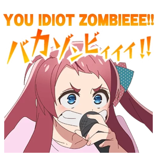 anime minimaliste, personnages d'anime, zombieland saga, anime zombie terre légende rap, anime zombie terre légende cerisier fleur