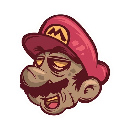 project, a monkey, mario logo, graffiti mario