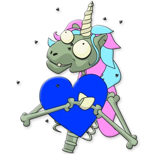unicorn, samurai unicorn, zombie unicorn, dead unicorn, dead unicorn