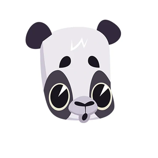 panda, panda, lovely panda, panda head, panda head icon