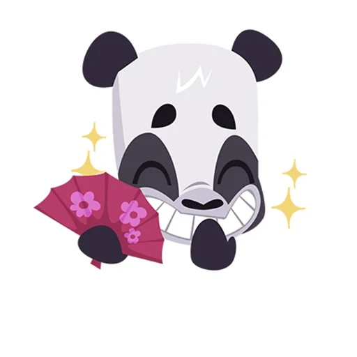 panda, panda bear, panda pattern, panda heart shape, panda illustration