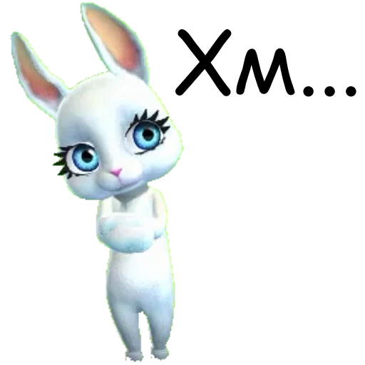 bunny, il tuo coniglietto, zubi bunny, zoobe bunny, bunny lapochka
