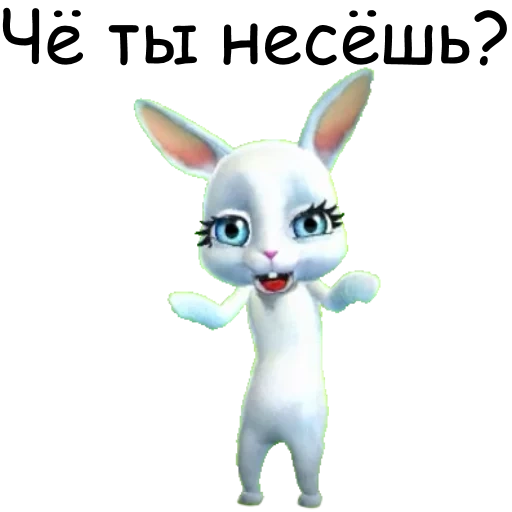 lapin, bunny zube, votre lapin, lapin zoobe, salut bunny