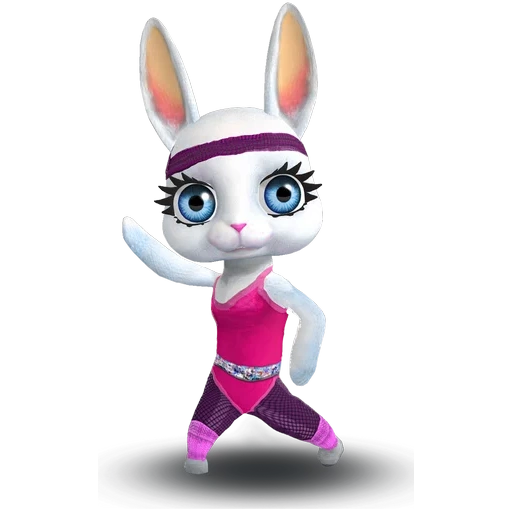 bunny zube, lapin zoobe, talking bunny zoobe, bunny zoobe loona kpop, zoobe zoobe sans fond