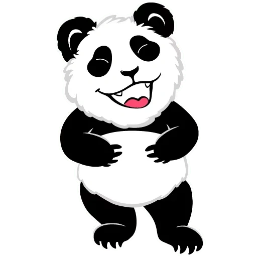 panda, panda panda, oso panda, caricatura panda
