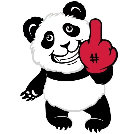 panda, panda panda, stickers panda, ours panda