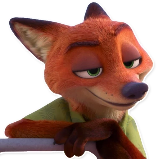 nick wilde, pelli di animali, fox nick wilde, fox animal city, volpe in pelle