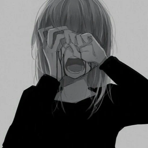 sad animation, anime tianka cries, cartoon field sadness, crying animation days, sad cartoon girl