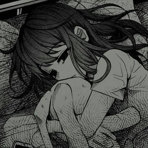 arti, anime, immagine, depressione anime, manga girl anime