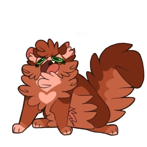 иллюстрация, коты-воители, warrior cats squirrelflight, коты воители знамение звезд, squirrelflight коты воители