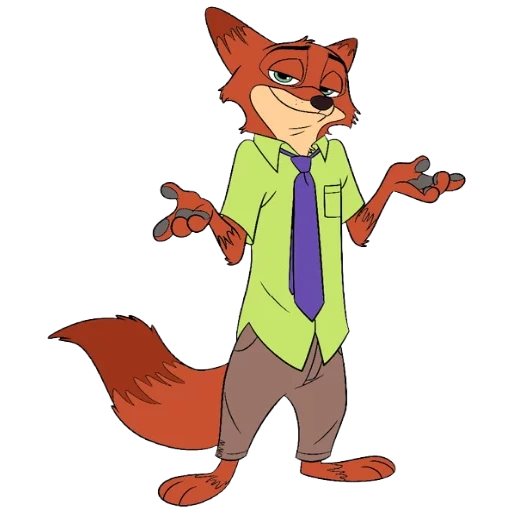 nick wilde, pelli di animali, nick l'orso di pelliccia, nick l'animale da pelliccia, beast city nick wilde