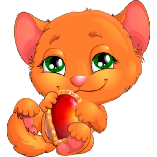 fun smiley, petits animaux drôles, chaton de dessin animé, chaton de dessin animé mignon, vecteur de chaton de dessin animé mignon