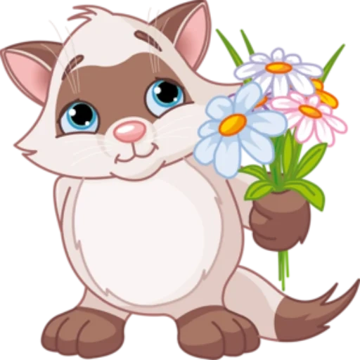 cat, cartoon cat, cat cartoon, illustration of a kitten, thank you very nice