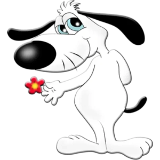 cartoon, modèle en forme de griffe, dessins animés de chiens edfix, drôle de chien de dessin animé, contour de dessin animé happy dog