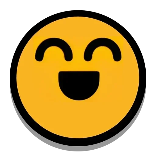 emoticon, smiley, the dark, smiley yellow