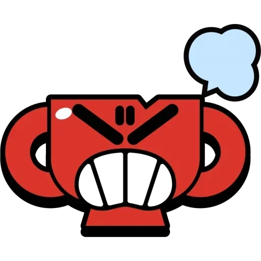 brawl stars, brawl stars pins, og icon 100 100, brawl stars dislike, douxingsong doesn't like generals