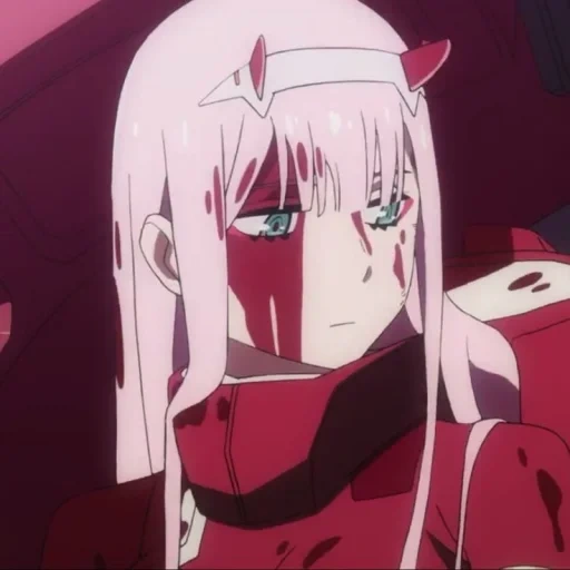 zero two, animação nula 02, animação zero, franxx zero two, zero two darling